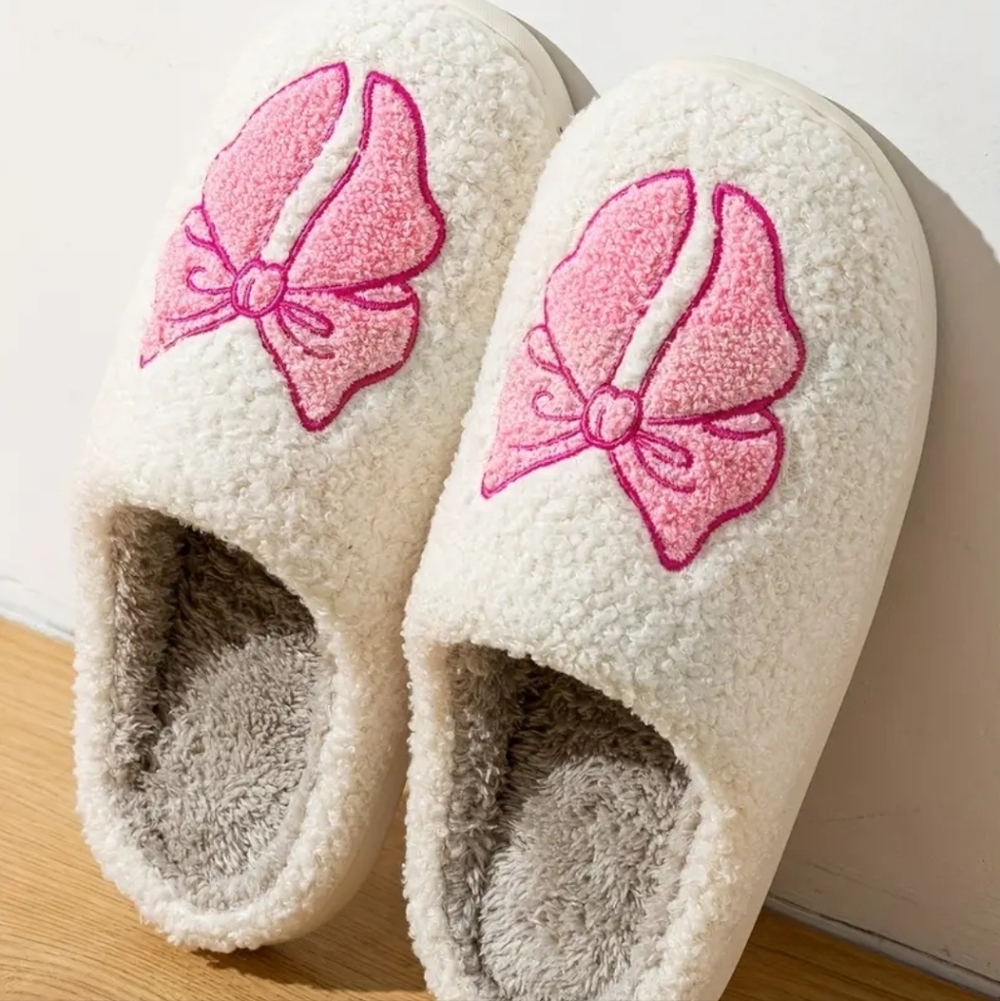 Bow Coquette Slippers